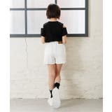 【puchily プチプラライン】シャーリング肩あきT | F.O.Online Store | 詳細画像5 