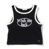 ブラック | カップ付きパイピングロゴタンク | F.O.Online Store