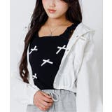 ブラック | パッド付きりぼんキャミソール | F.O.Online Store