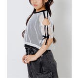 オフホワイト | メッシュ肩あきラインT&タンクセット | F.O.Online Store