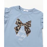 ヒョウガラりぼんフレンチスリーブTワンピ | F.O.Online Store | 詳細画像11