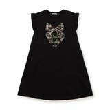 ヒョウガラりぼんフレンチスリーブTワンピ | F.O.Online Store | 詳細画像2