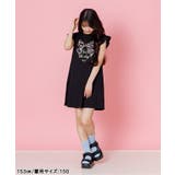 ヒョウガラりぼんフレンチスリーブTワンピ | F.O.Online Store | 詳細画像4