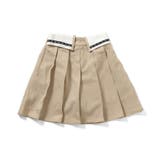 ベージュ | 折返し風プリーツスカパン | F.O.Online Store