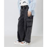 グレー | カットデニムラインパンツ | F.O.Online Store