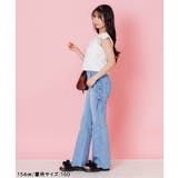 レースアップデニムフレアパンツ | F.O.Online Store | 詳細画像19