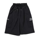 ブラック | 接触冷感カーゴワイドハーフパンツ | F.O.Online Store