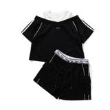 パイピング配色カットソーセットアップ | F.O.Online Store | 詳細画像2 