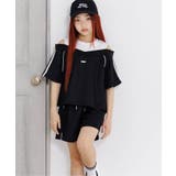 ブラック | パイピング配色カットソーセットアップ | F.O.Online Store