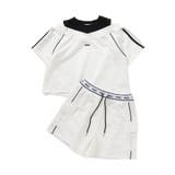 オフホワイト | パイピング配色カットソーセットアップ | F.O.Online Store