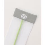 タテラインシースルークルーソックス | F.O.Online Store | 詳細画像2