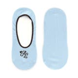 サックス | 抗菌防臭ガーリーロゴカバーソックス | F.O.Online Store