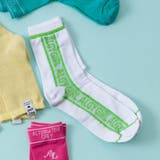 オフホワイト | タテロゴシースルークルーソックス | F.O.Online Store