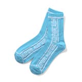 サックス | タテロゴシースルークルーソックス | F.O.Online Store