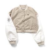 ベージュ | クロップドスタジャン | F.O.Online Store