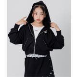 ブラック | ダブルジップスタッズパーカー | F.O.Online Store