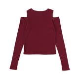 肩あきリブロンT | F.O.Online Store | 詳細画像15