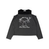 チャコール | 肩あきレイヤードロンT | F.O.Online Store