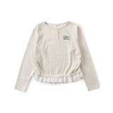 オフホワイト | 裾レースレイヤードロンT | F.O.Online Store