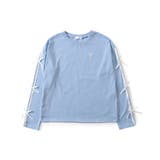 サックス | ラインりぼんスリーブロンT | F.O.Online Store