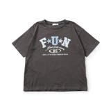 チャコール | 柄ロゴアップリケT | F.O.Online Store