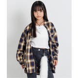 イエロー | BIGチェックシャツ | F.O.Online Store