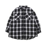 ブラック | メニWAYチェックシャツ | F.O.Online Store