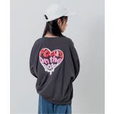 チャコール | バックハートBIGトレーナー | F.O.Online Store