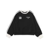 ブラック | ラインスリーブトレーナー | F.O.Online Store