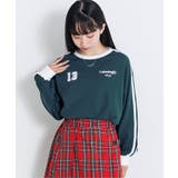 グリーン | ラインスリーブトレーナー | F.O.Online Store