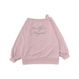 ピンク | エンジェルワンショルトレーナー | F.O.Online Store