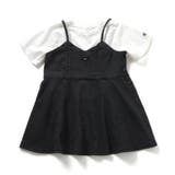 ブラック | デニムビスチェ＆Tセット | F.O.Online Store
