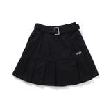 ブラック | フロントベルトプリーツスカパン | F.O.Online Store