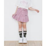 ピンク | フロントベルトプリーツスカパン | F.O.Online Store