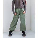 カーキ | フロントネームカーゴパンツ | F.O.Online Store