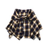 イエロー | シャツ巻き風チェックキュロット | F.O.Online Store