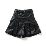 ブラック | フェイクレザープリーツショーパン | F.O.Online Store