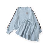 サックス | ハートロゴミニ裏毛トレーナー&スカパンセットアップ | F.O.Online Store