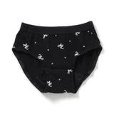 ブラック | AL総柄サニタリーショーツ | F.O.Online Store