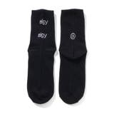 【抗菌防臭】ダブルロゴクルーソックス | F.O.Online Store | 詳細画像1