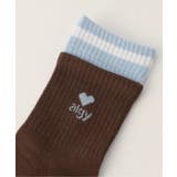 【抗菌防臭】レイヤード風クルーソックス4 | F.O.Online Store | 詳細画像3