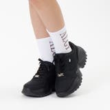オフホワイト | タテロゴラインクルーソックス | F.O.Online Store