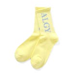 イエロー | タテロゴラインクルーソックス | F.O.Online Store