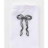 りぼん柄ハイソックス | F.O.Online Store | 詳細画像3 