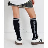 ブラック | サイドロゴハイソックス | F.O.Online Store