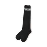 ブラック | ラメライン入りハイソックス | F.O.Online Store