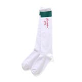 グリーン | 配色ブロックハイソックス | F.O.Online Store