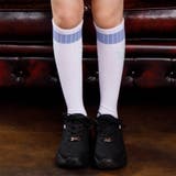 オフホワイト | 配色ブロックハイソックス | F.O.Online Store