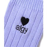 ハートalgyロゴルーズソックス2 | F.O.Online Store | 詳細画像2