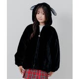 ブラック | ひつじ耳エコファーアウター | F.O.Online Store
